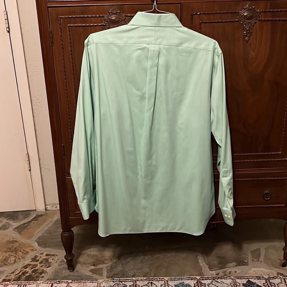 Mint Green Button Down L - image 3